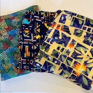Colorful Geometric and Abstract Soft Buttery LuLaRoe TC Leggings